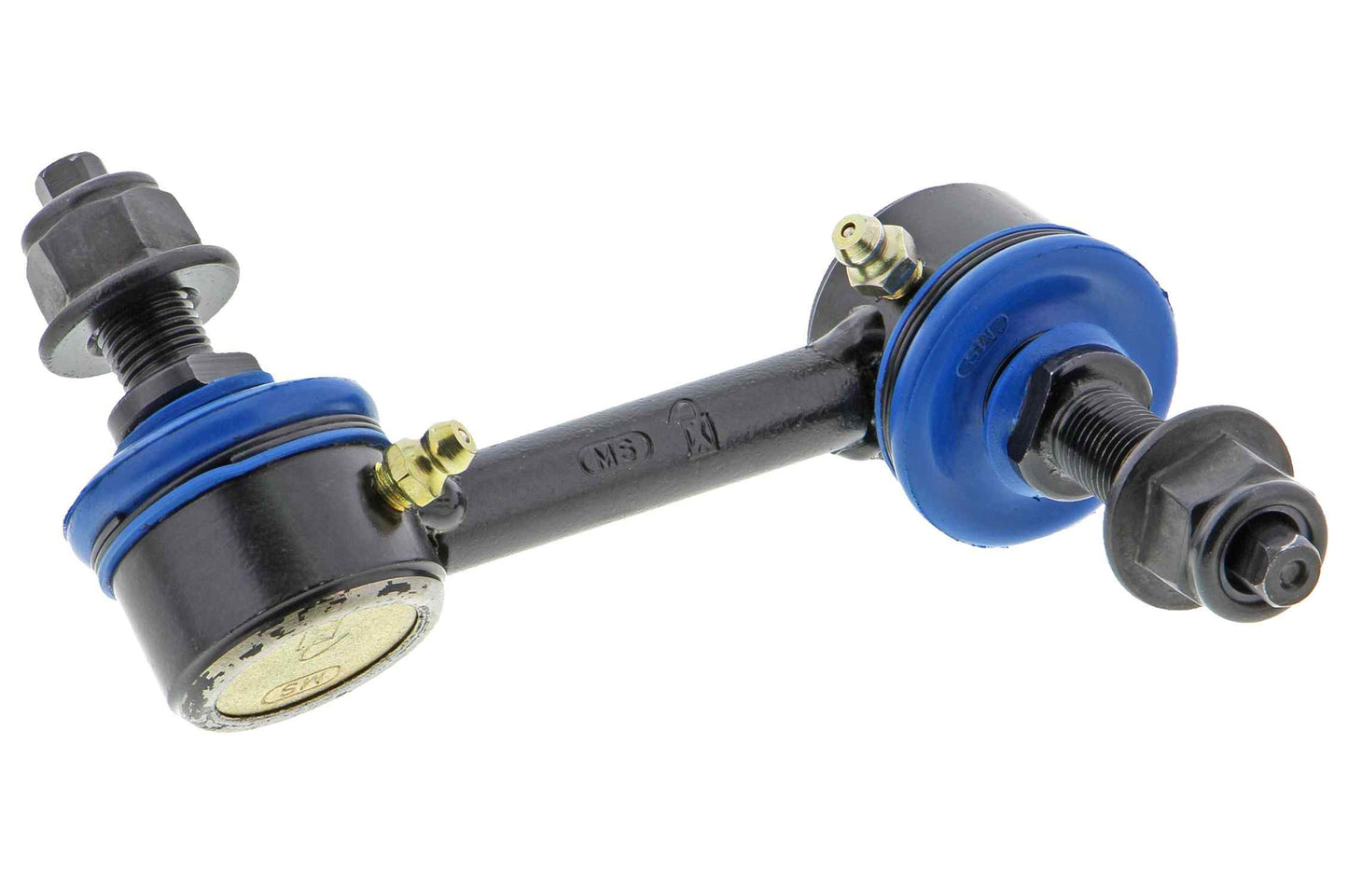 Front View of Rear Left Suspension Stabilizer Bar Link Kit MEVOTECH MS908107