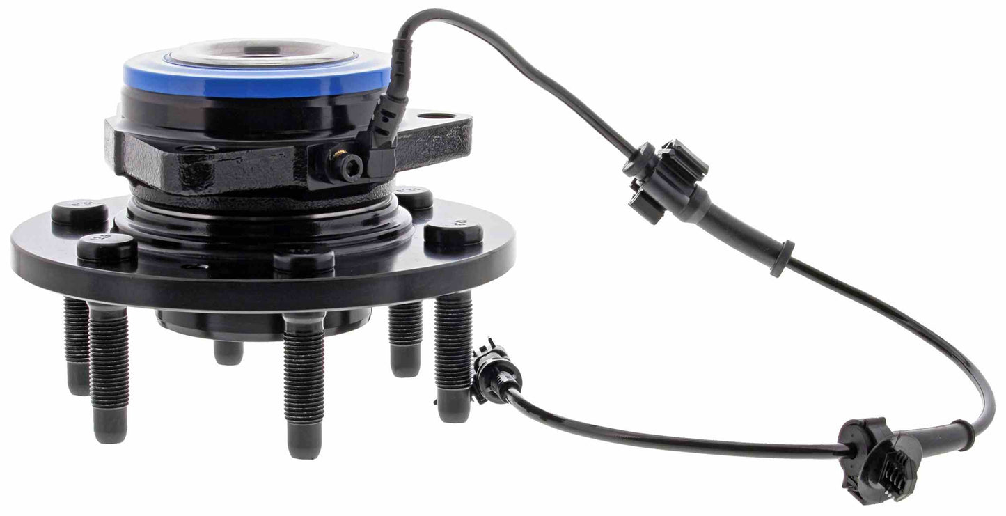 Side View of Front Wheel Bearing and Hub Assembly MEVOTECH TXF50302