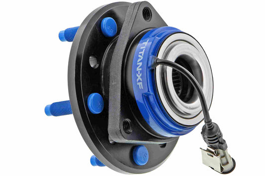 Angle View of Front Wheel Bearing and Hub Assembly MEVOTECH TXF513137