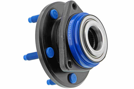 Angle View of Front Wheel Bearing and Hub Assembly MEVOTECH TXF513203