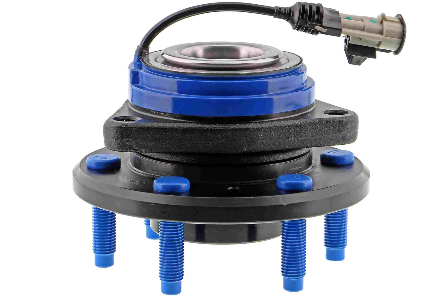 Side View of Front Wheel Bearing and Hub Assembly MEVOTECH TXF513236