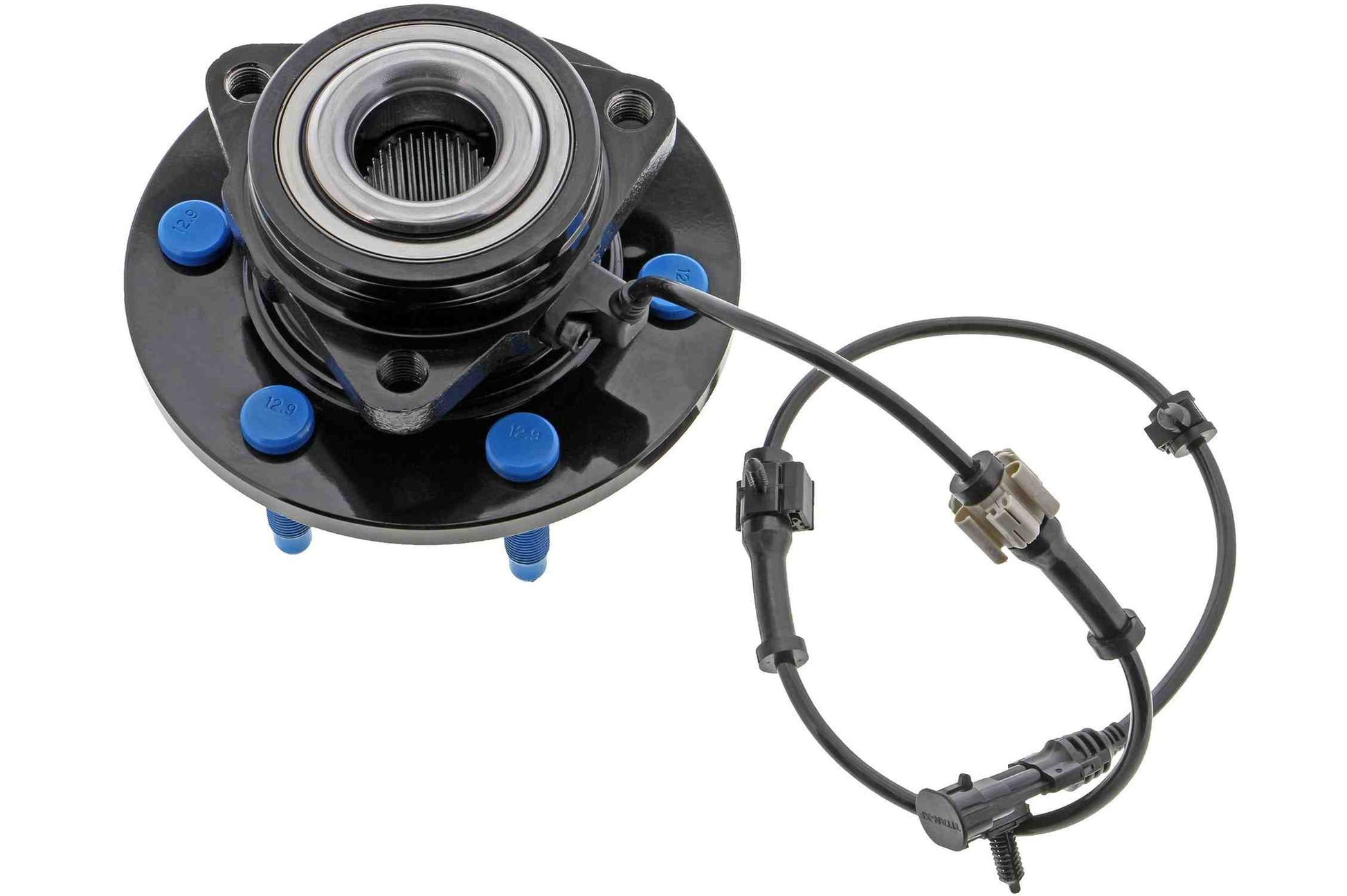 Front View of Front Wheel Bearing and Hub Assembly MEVOTECH TXF515036