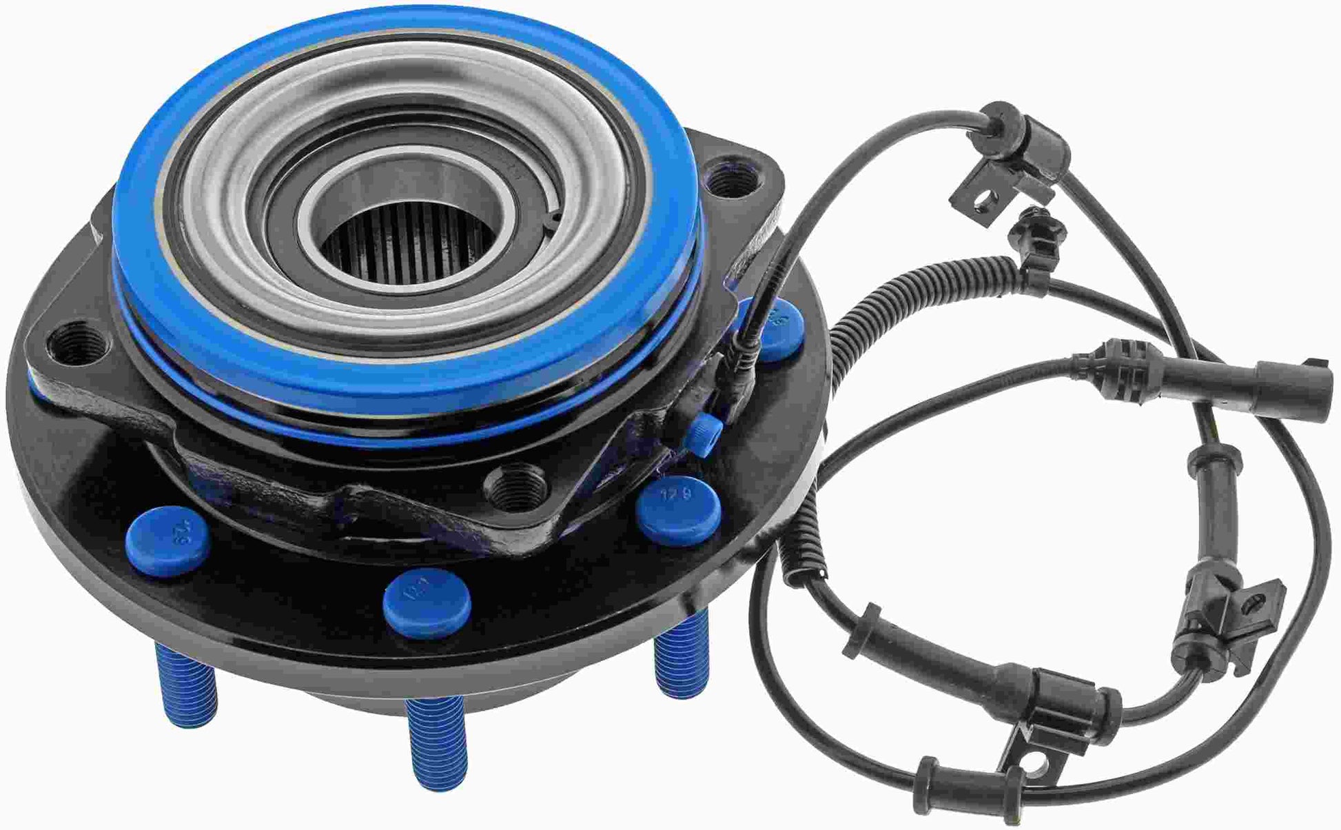 Front View of Front Wheel Bearing and Hub Assembly MEVOTECH TXF515082