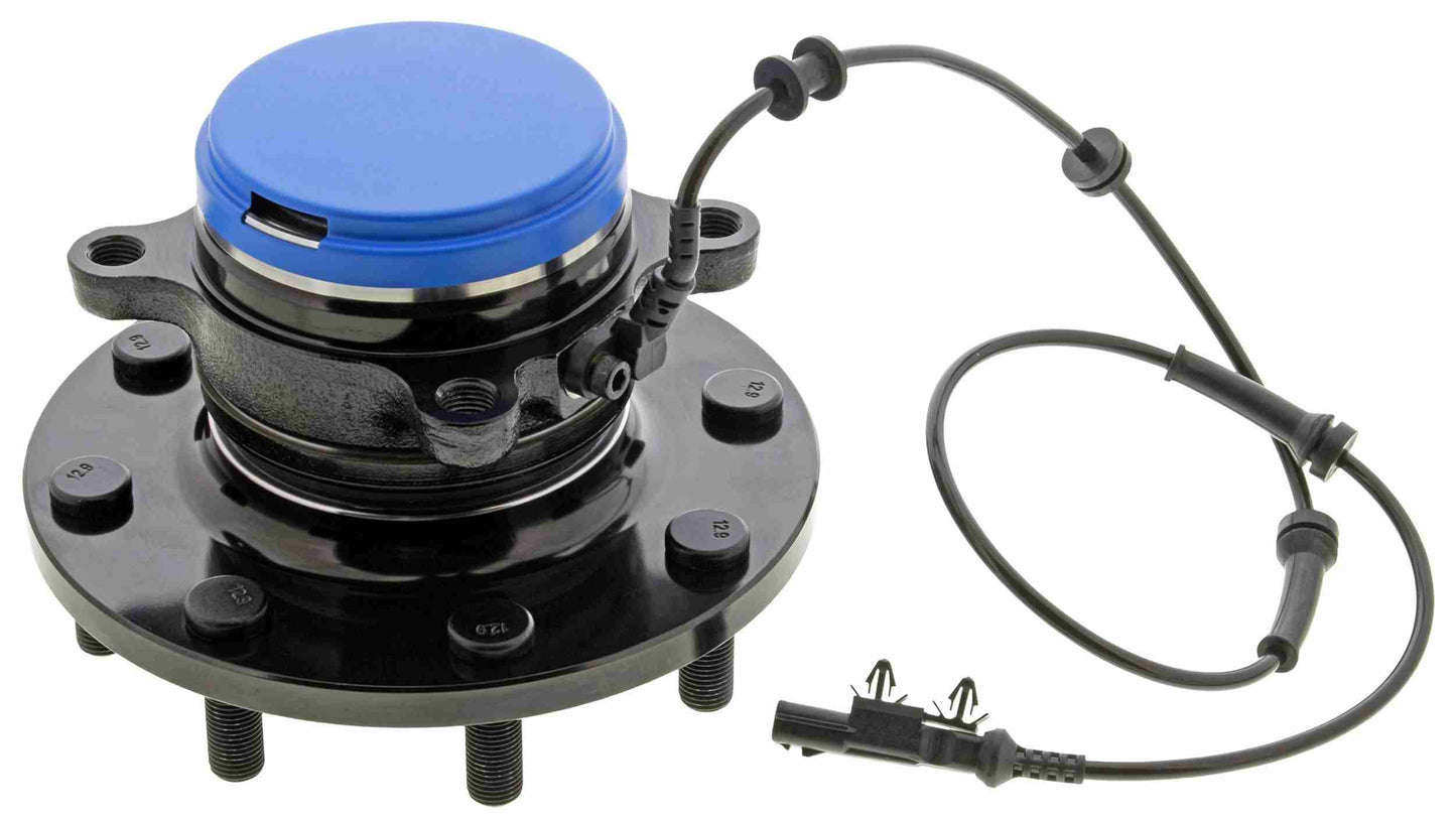 Front View of Front Wheel Bearing and Hub Assembly MEVOTECH TXF515137