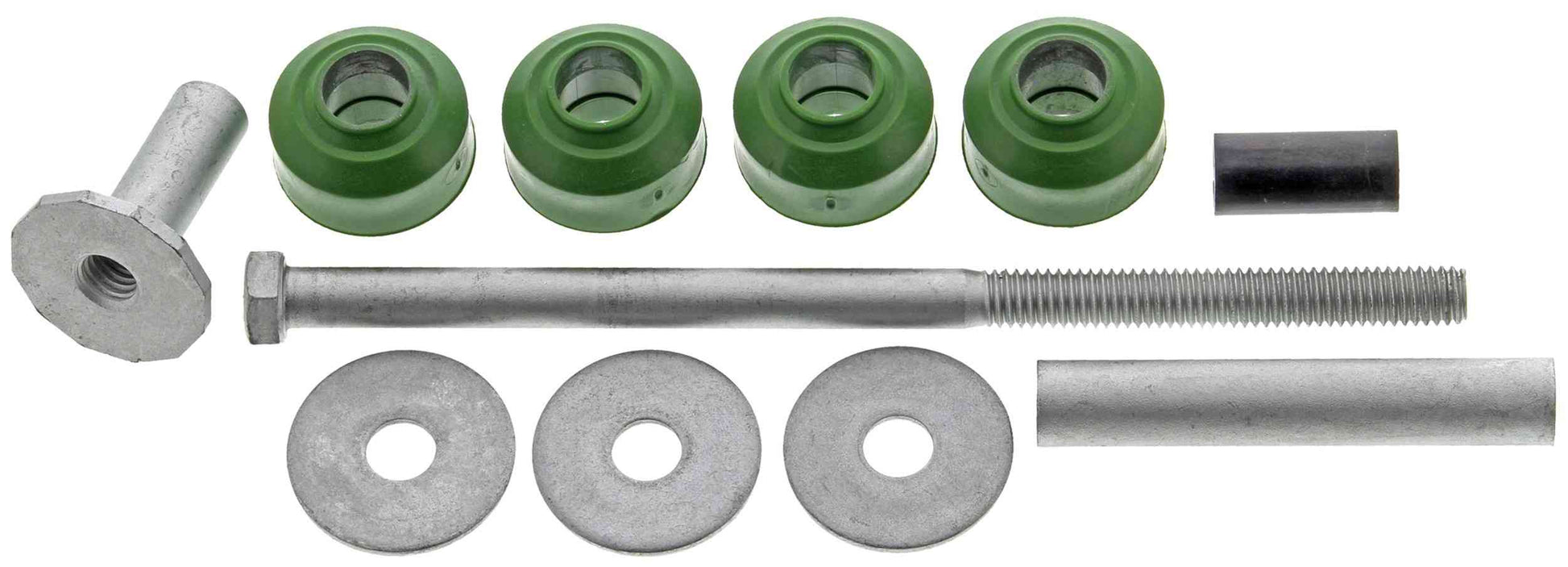 Front View of Front Suspension Stabilizer Bar Link Kit MEVOTECH TXK8772