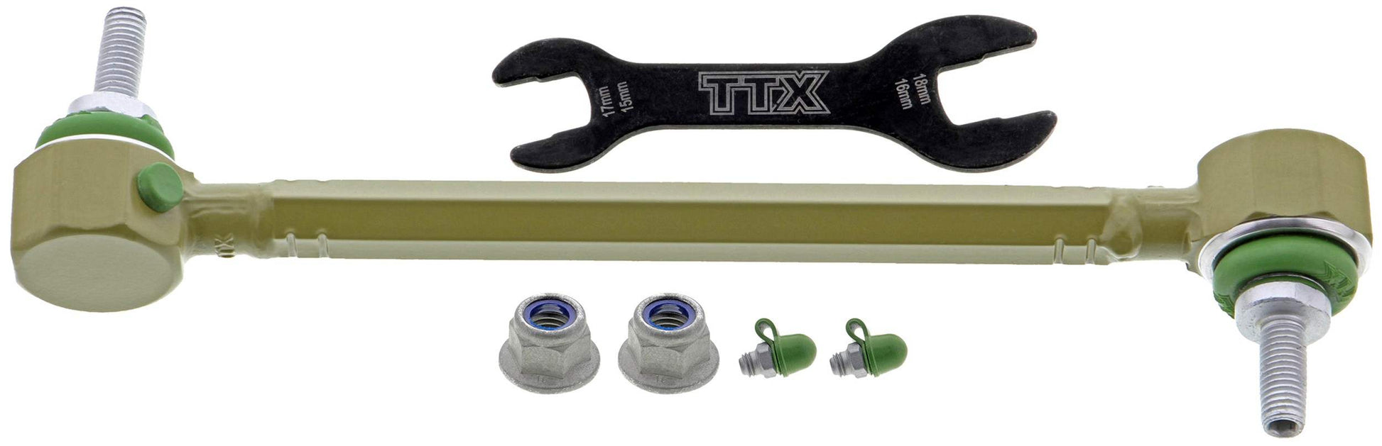 Front View of Front Suspension Stabilizer Bar Link Kit MEVOTECH TXMS258120