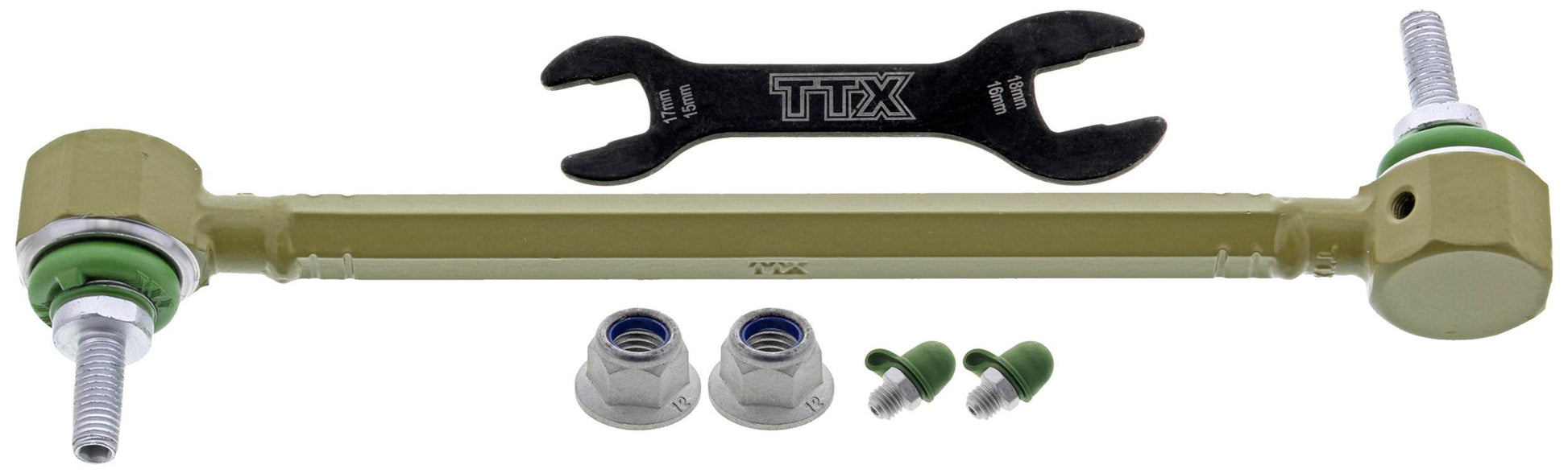 Front View of Front Suspension Stabilizer Bar Link Kit MEVOTECH TXMS258121