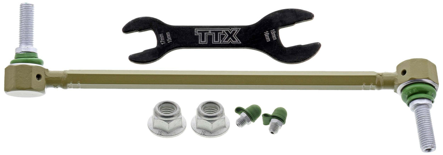 Front View of Front Right Suspension Stabilizer Bar Link Kit MEVOTECH TXMS40862