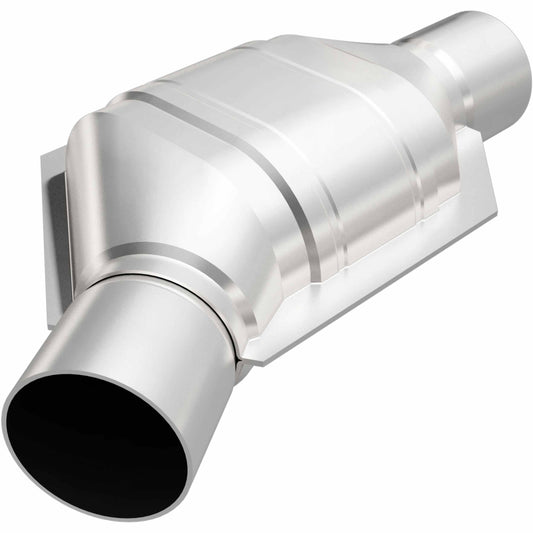 Front View of Front Left Catalytic Converter MAGNAFLOW 447176