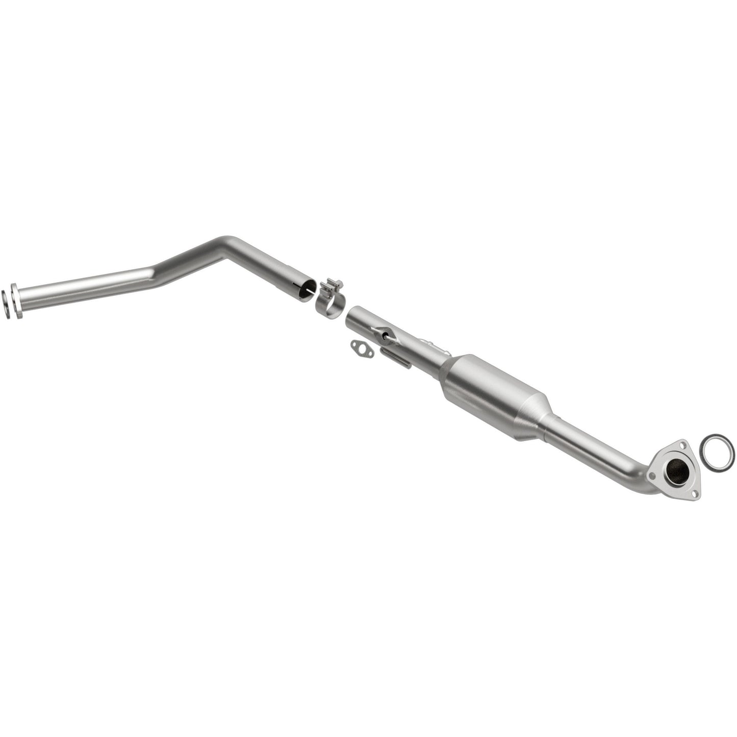 Front View of Left Catalytic Converter MAGNAFLOW 4551060