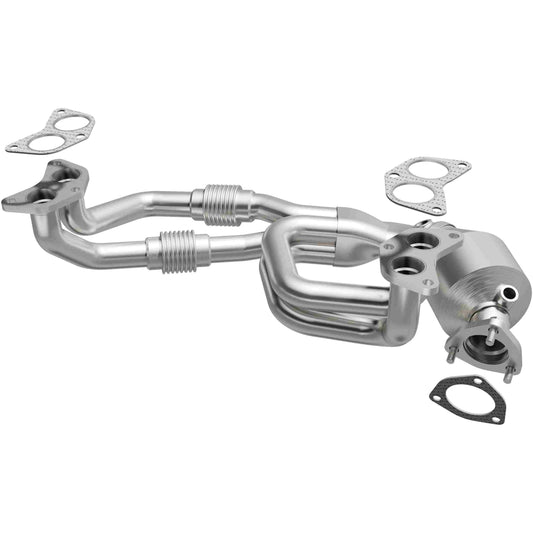 Front View of Catalytic Converter with Integrated Exhaust Manifold MAGNAFLOW 5531447