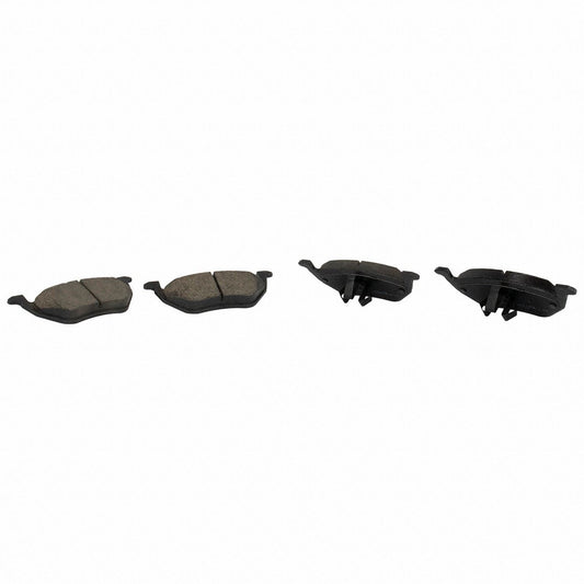 Angle View of Disc Brake Pad Set MOTORCRAFT BR1055B