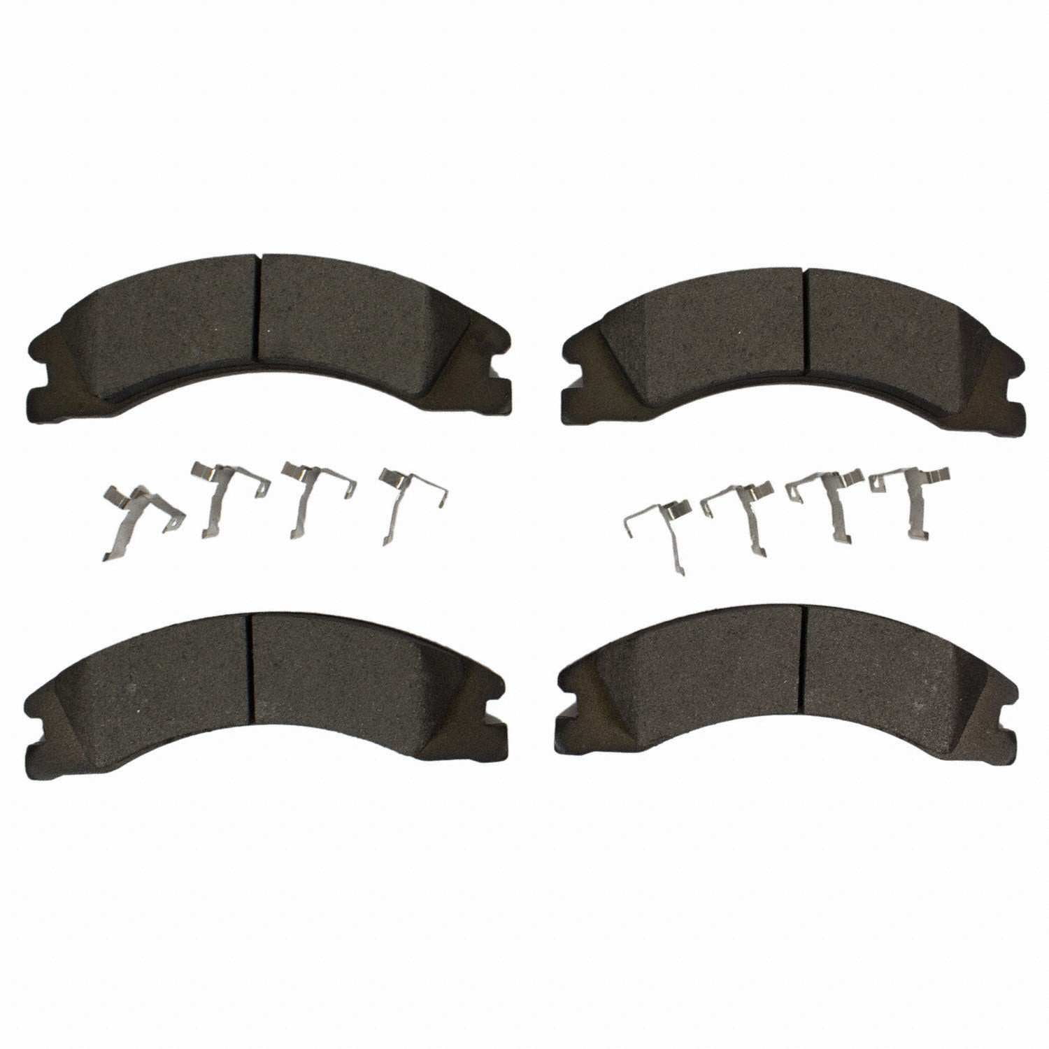 Front View of Brake Pad MOTORCRAFT BR1330C