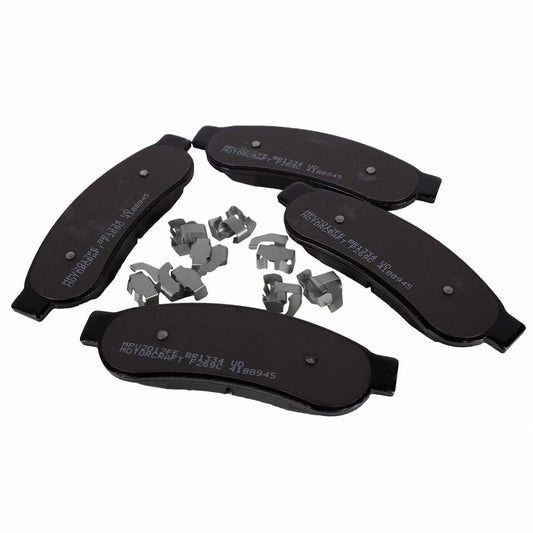 Back View of Disc Brake Pad Set MOTORCRAFT BR1334