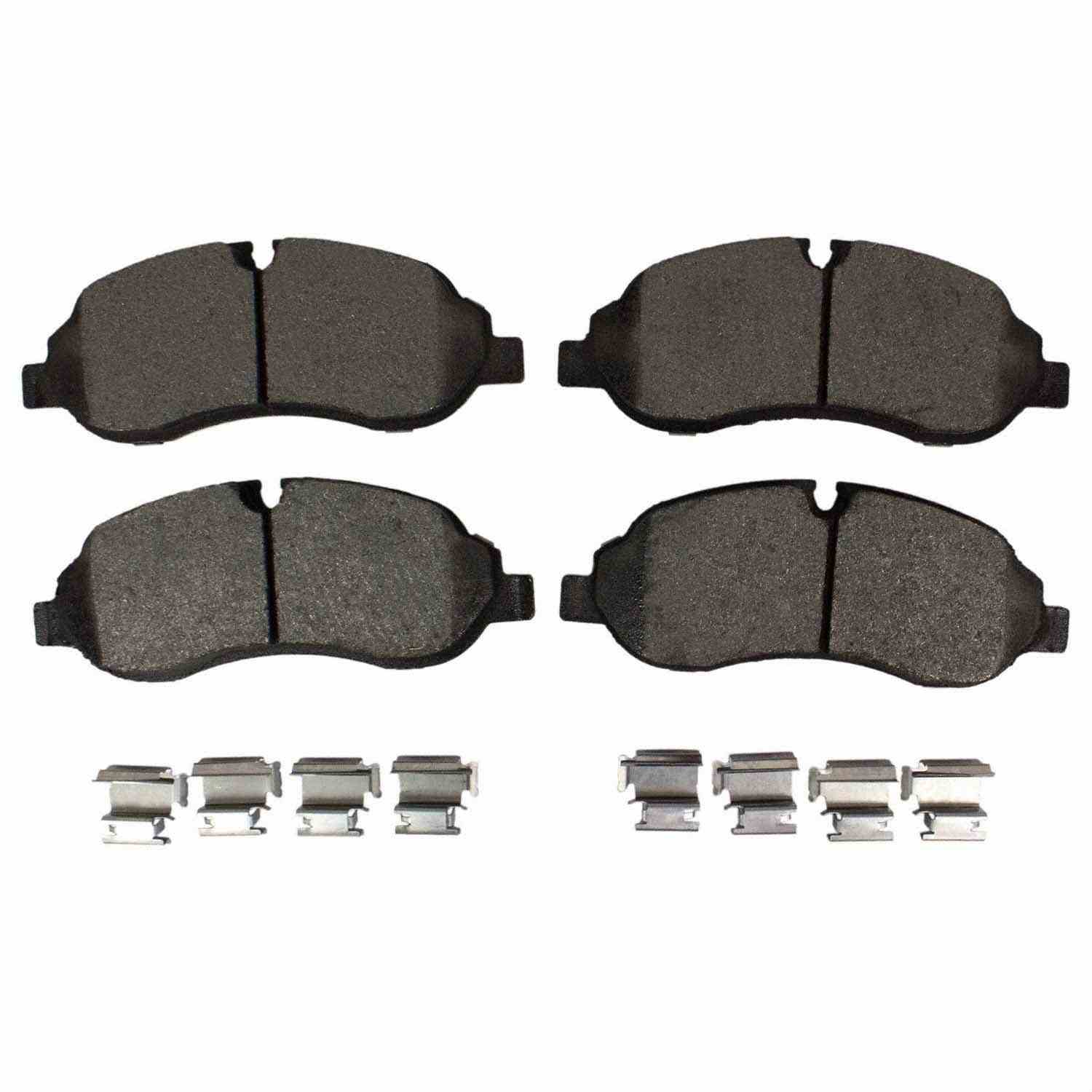 Front View of Brake Pad MOTORCRAFT BR1774