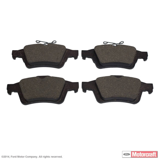 Back View of Brake Pad MOTORCRAFT BRF13