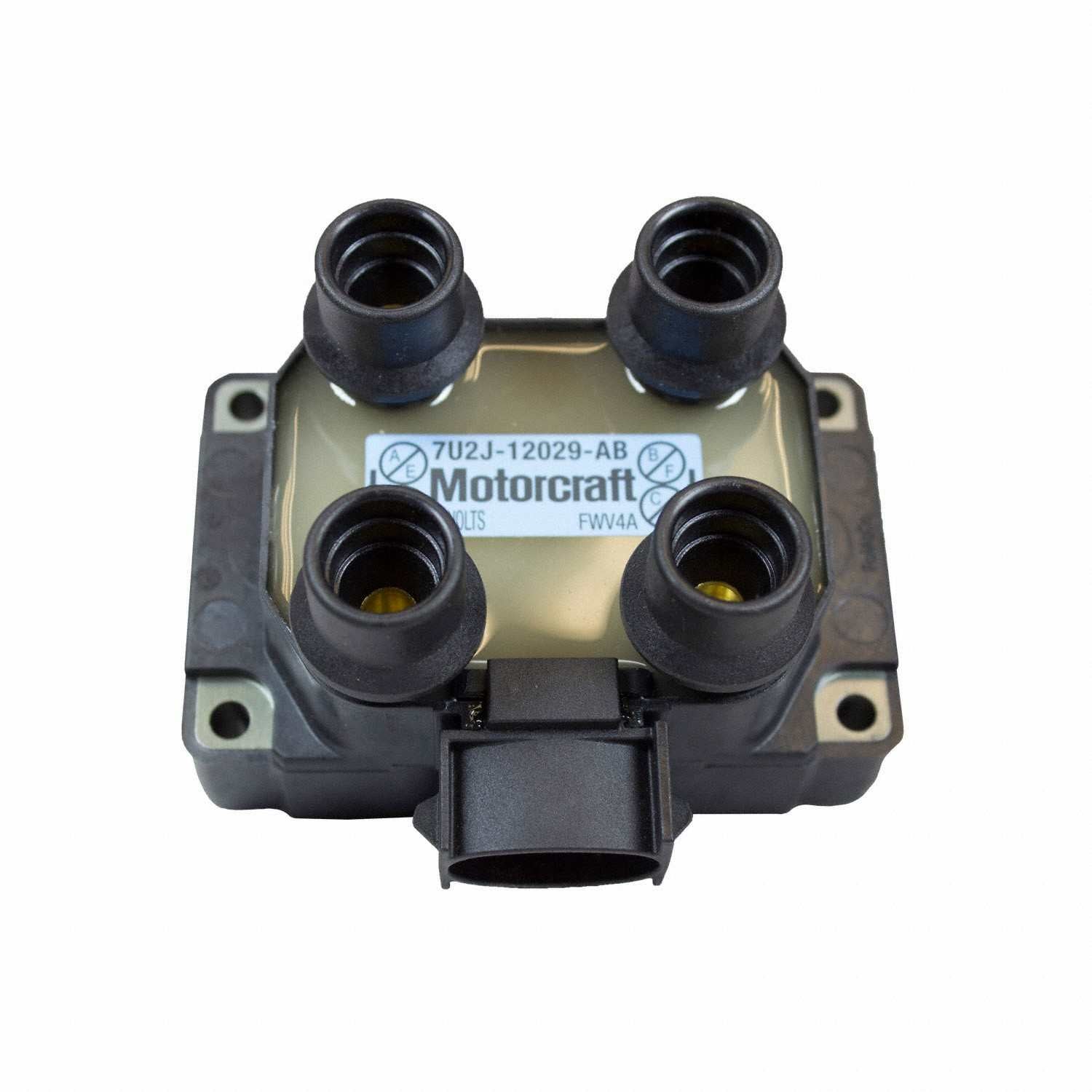 Bottom View of Direct Ignition Coil MOTORCRAFT DG530