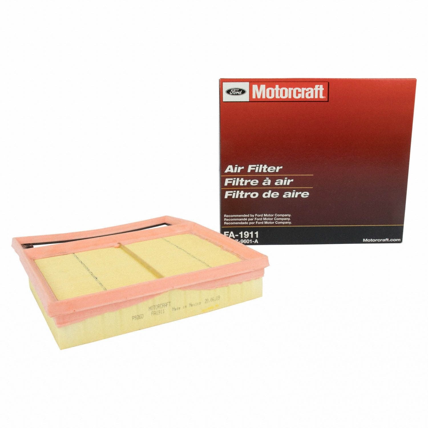 Angle View of Air Filter MOTORCRAFT FA1911