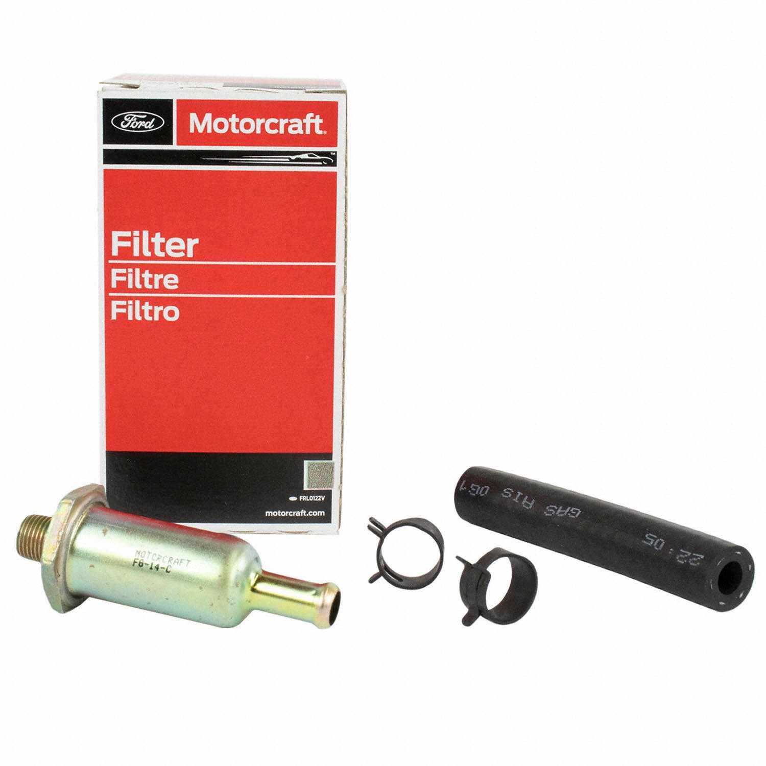 Angle View of Fuel Filter MOTORCRAFT FG14C