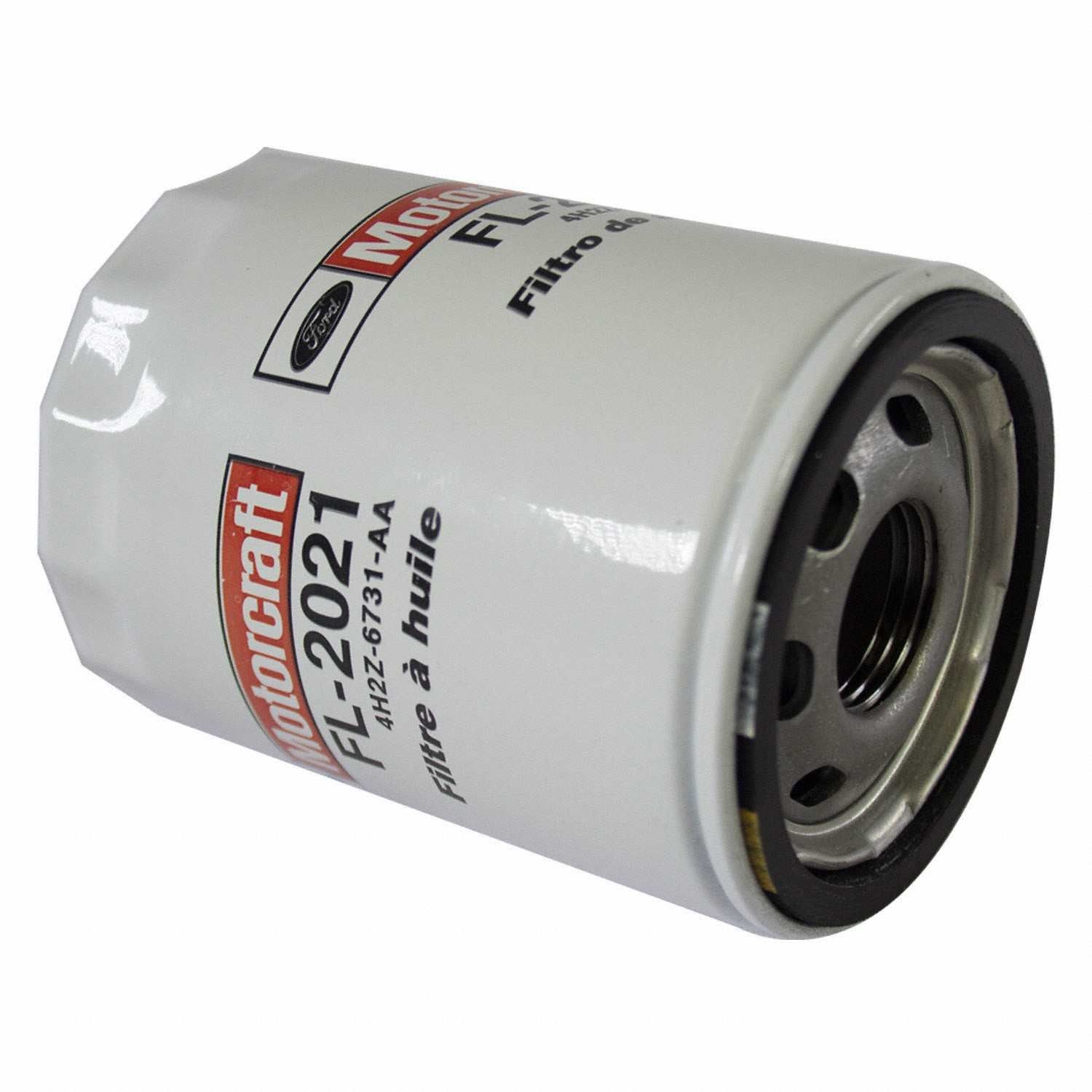 Angle View of Engine Oil Filter MOTORCRAFT FL2021