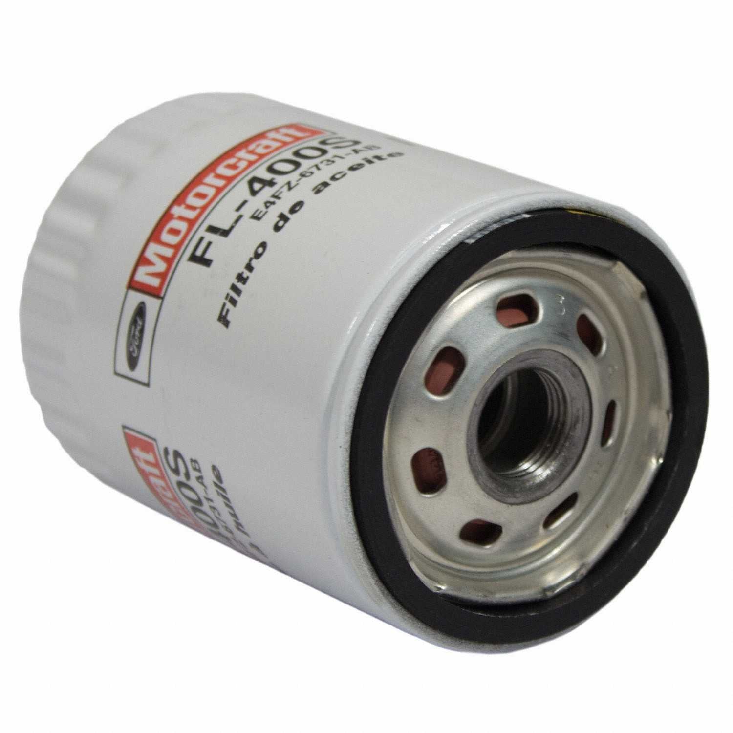 Angle View of Engine Oil Filter MOTORCRAFT FL400S