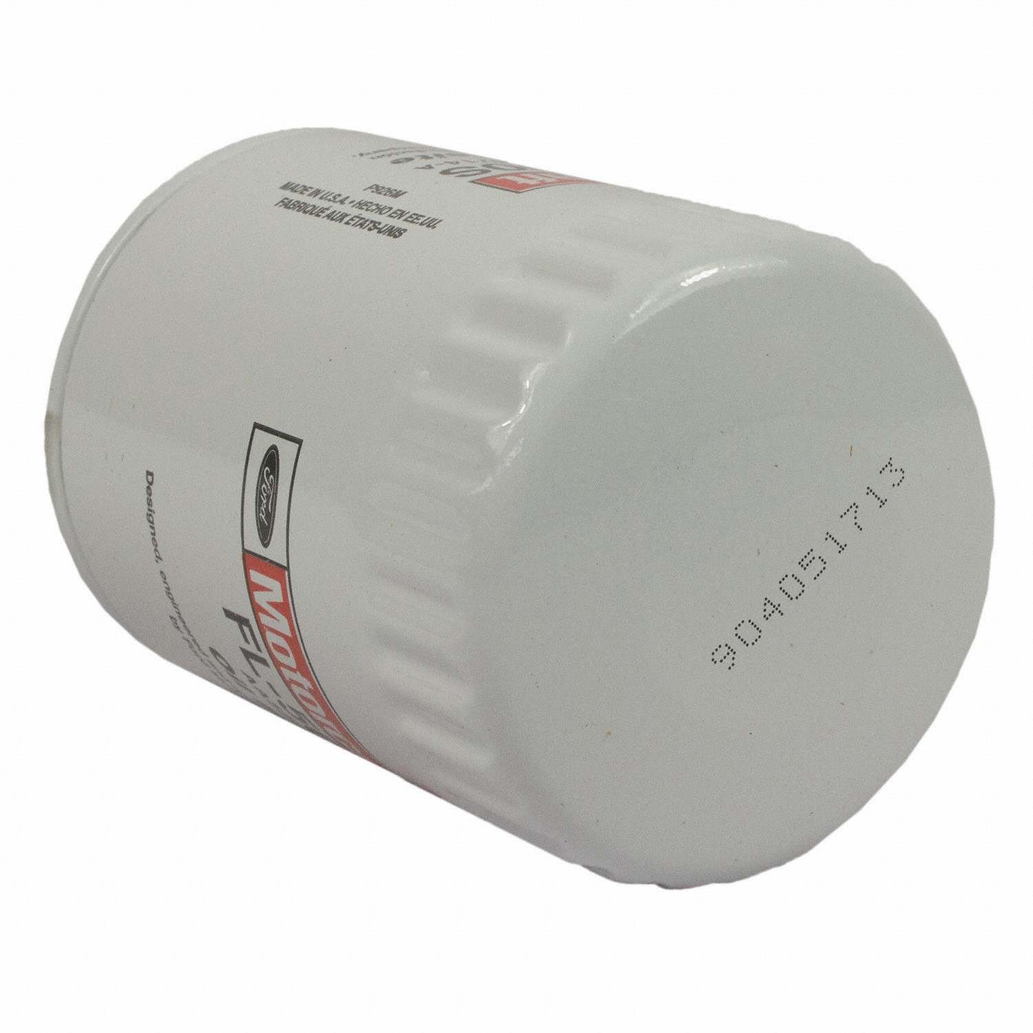 Left View of Engine Oil Filter MOTORCRAFT FL500S