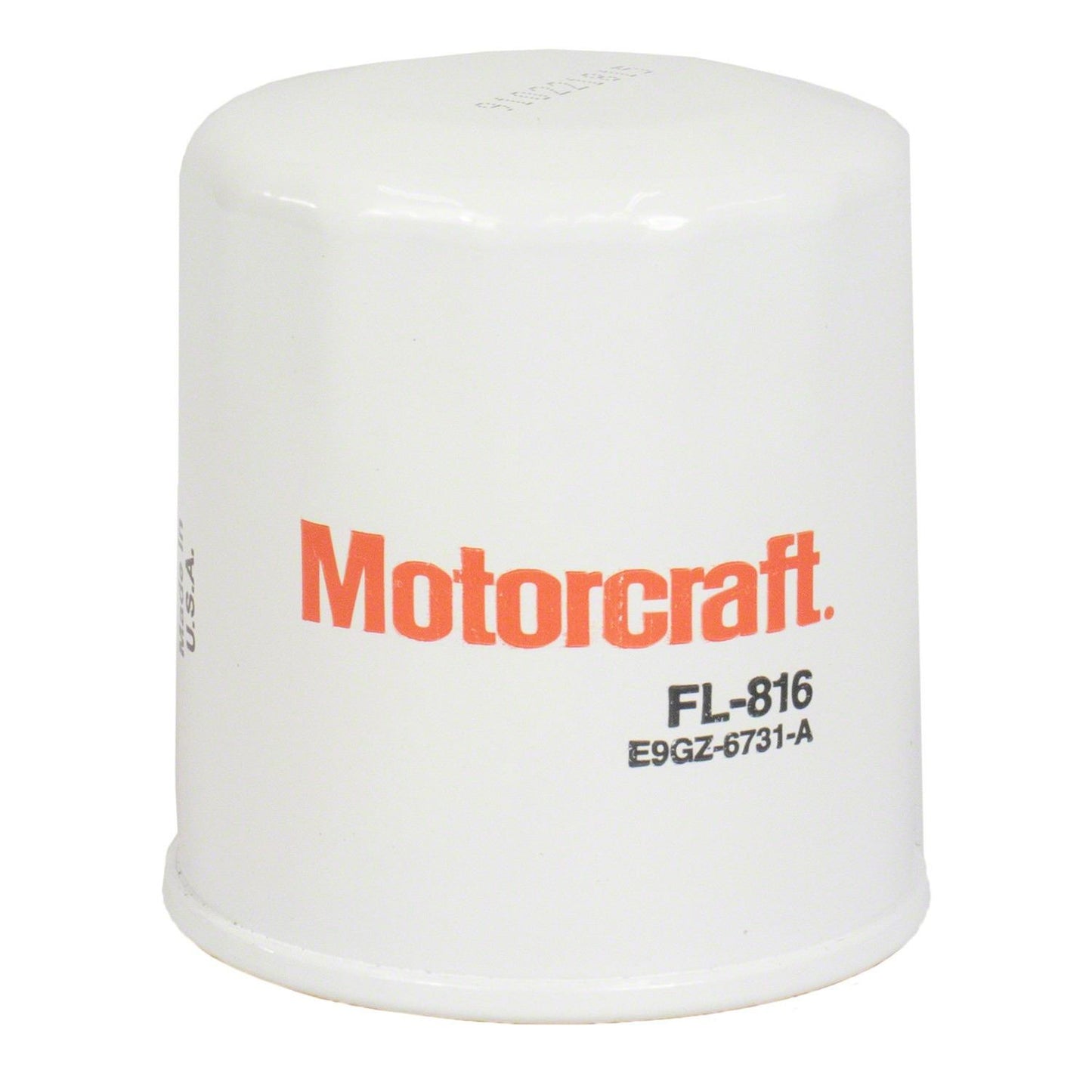 Front View of Engine Oil Filter MOTORCRAFT FL816