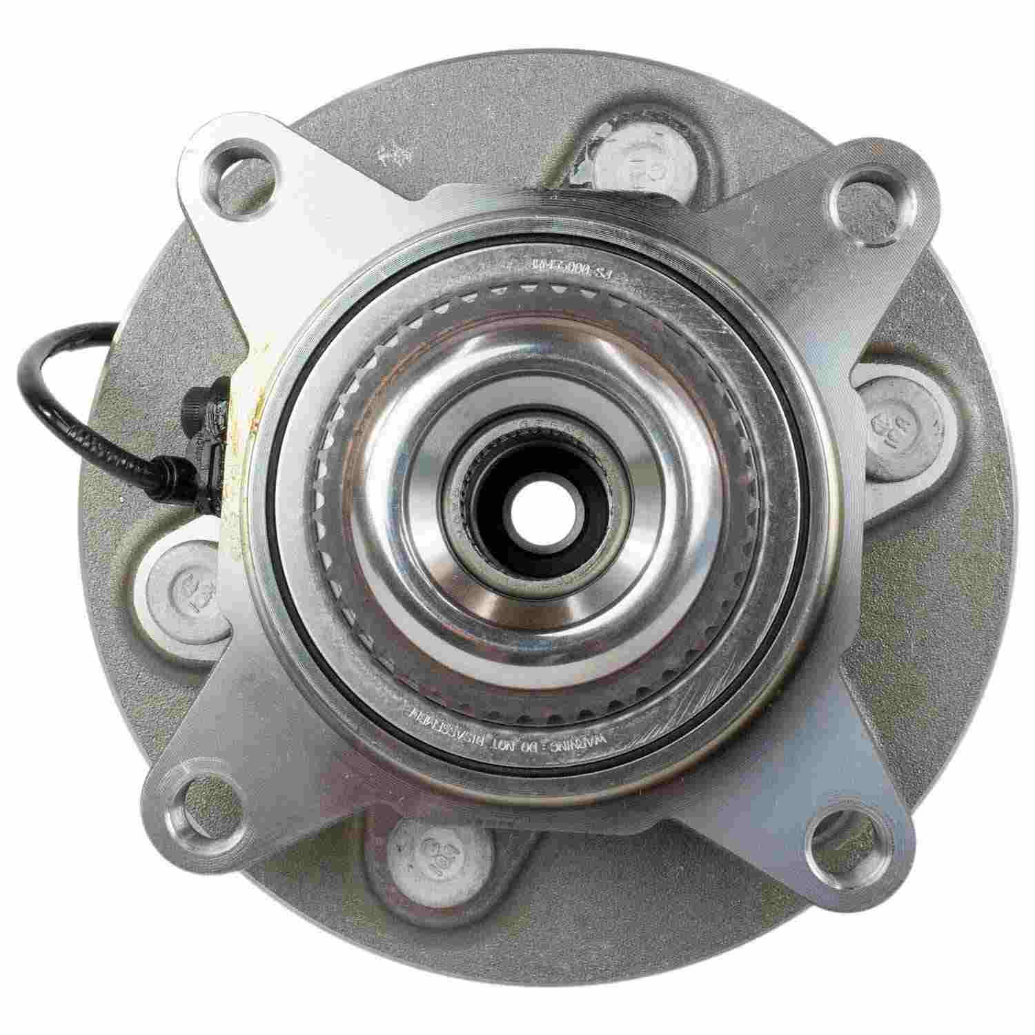 Front View of Generator Pulley Hub MOTORCRAFT HUB353