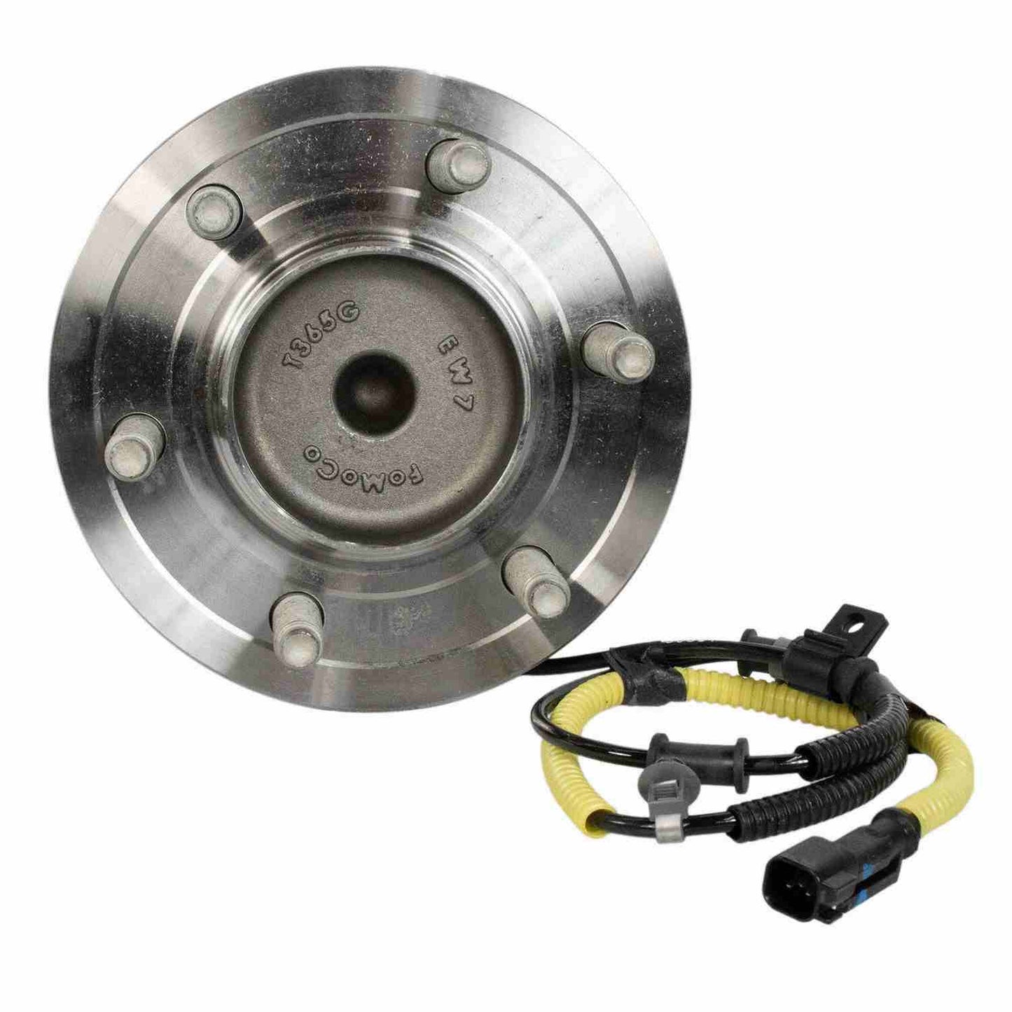 Back View of Generator Pulley Hub MOTORCRAFT HUB354