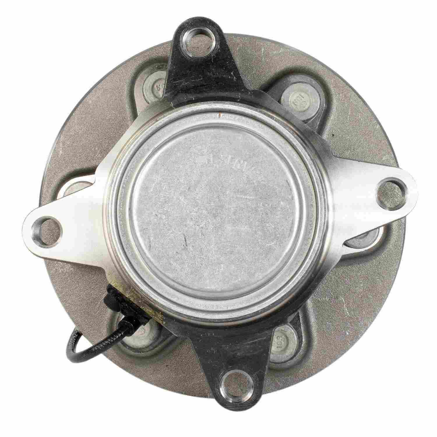 Front View of Generator Pulley Hub MOTORCRAFT HUB354