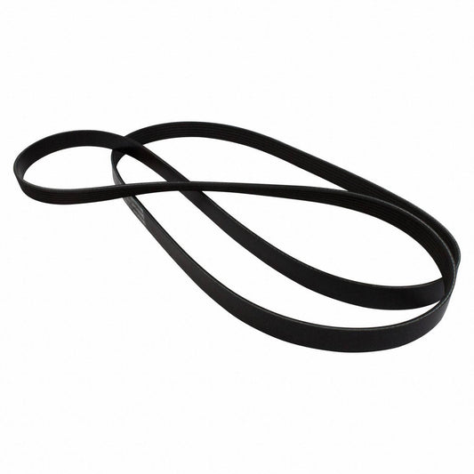 Angle View of Accessory Drive Belt MOTORCRAFT JK6858A