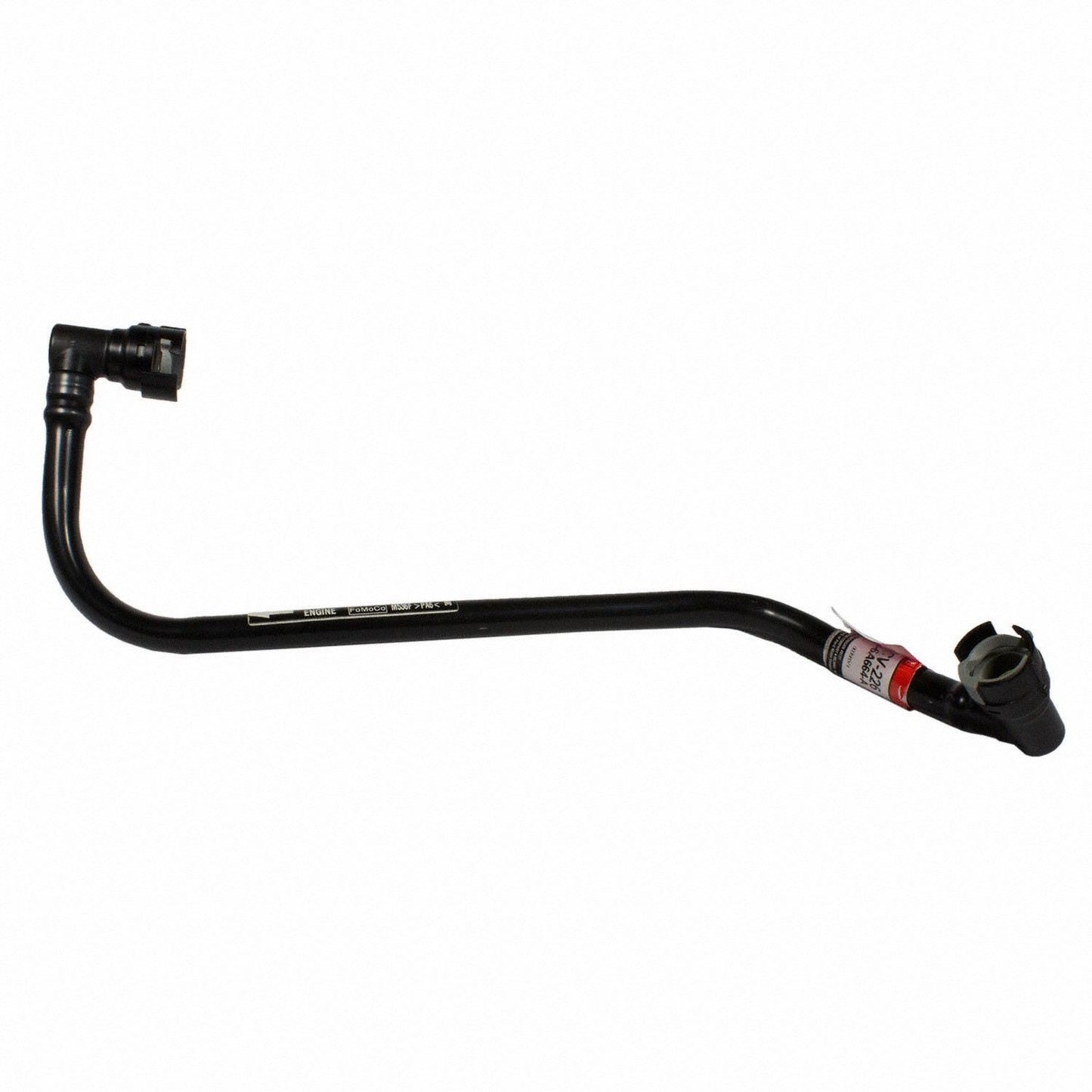 Front View of Engine Crankcase Breather Hose MOTORCRAFT KCV226