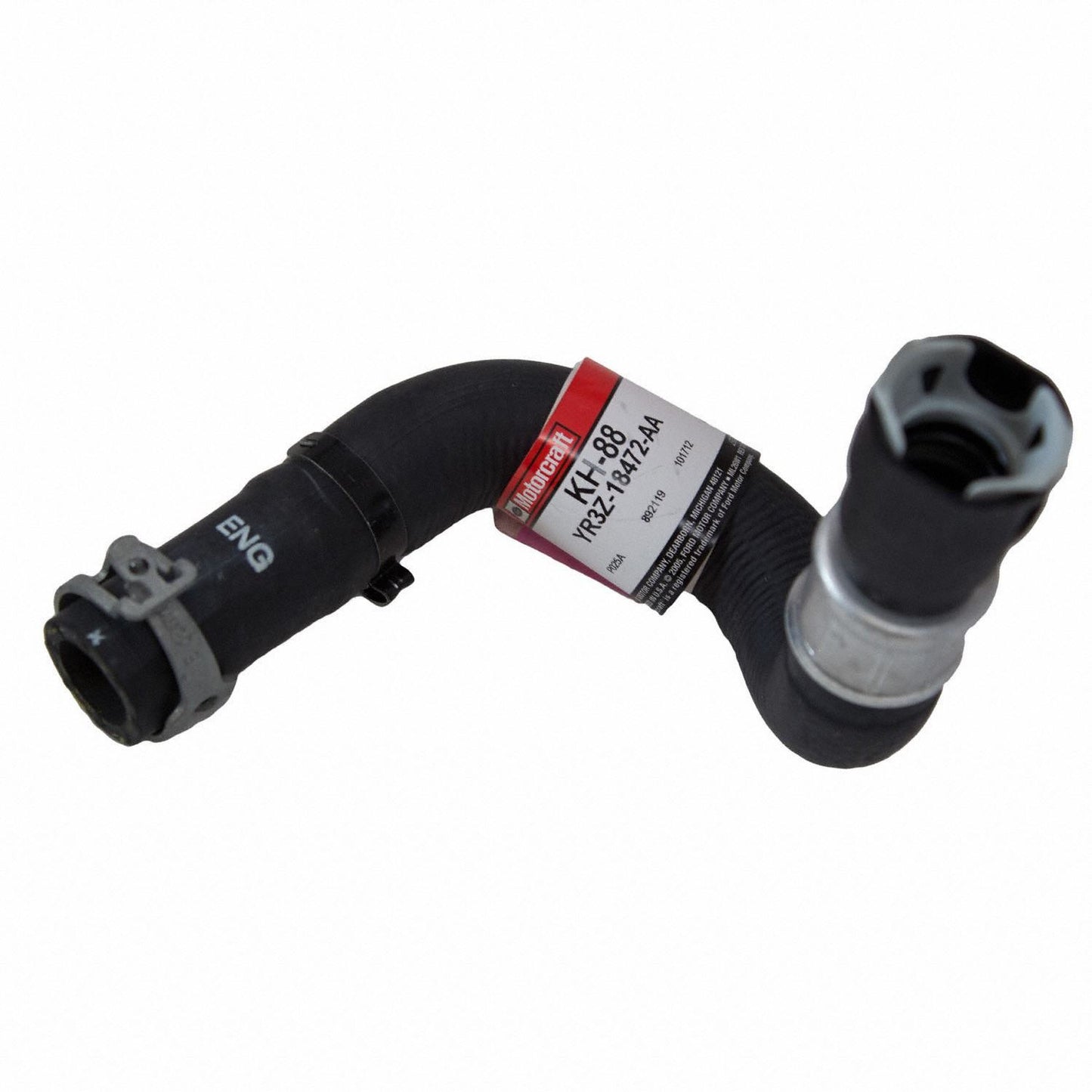 Front View of HVAC Heater Hose MOTORCRAFT KH88