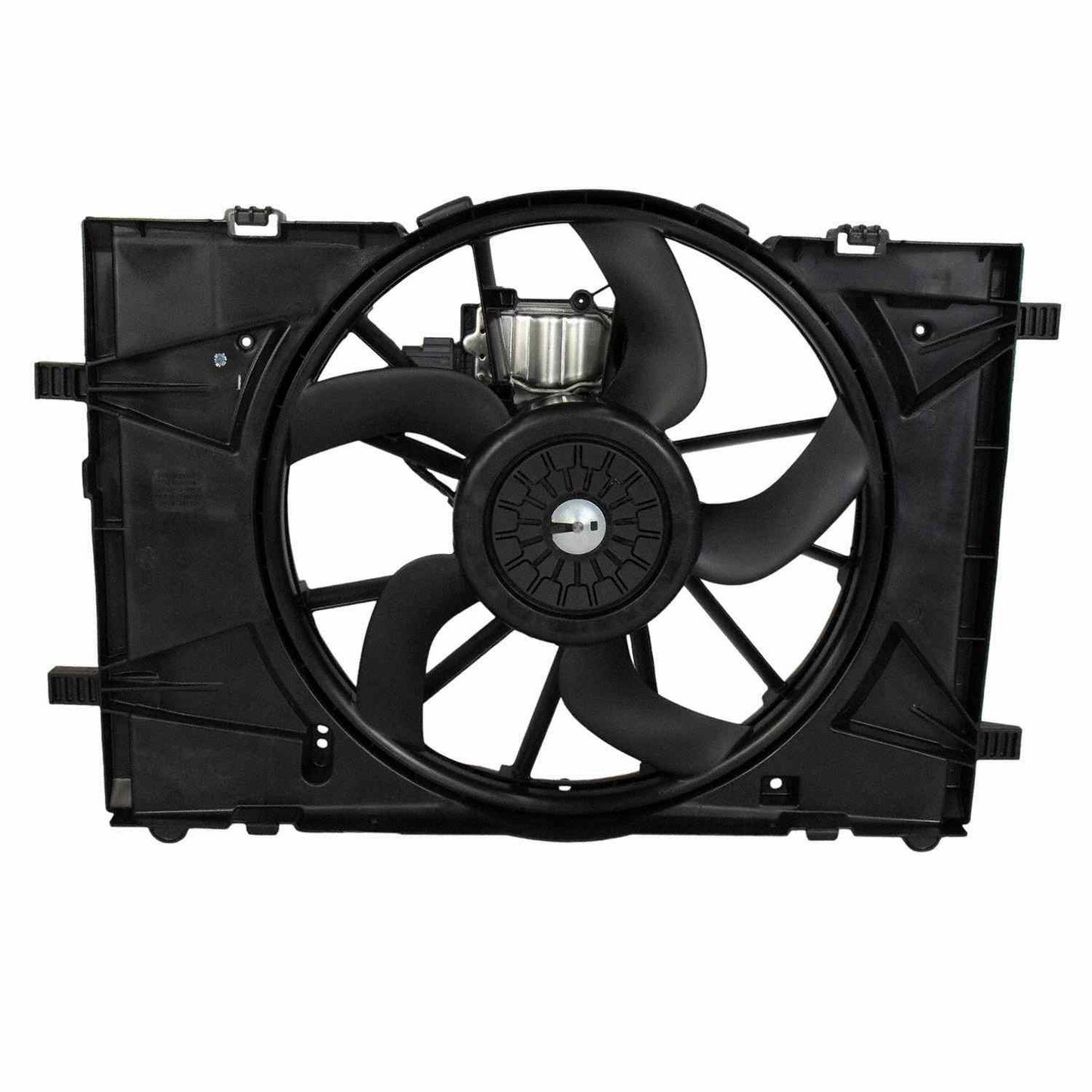 Back View of Dual Radiator and Condenser Fan Assembly MOTORCRAFT RF411