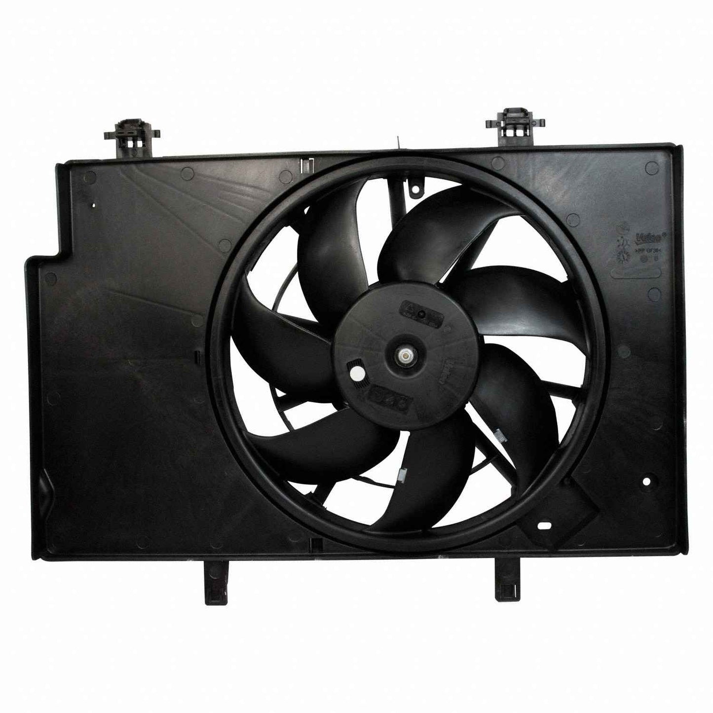 Back View of Dual Radiator and Condenser Fan Assembly MOTORCRAFT RF427