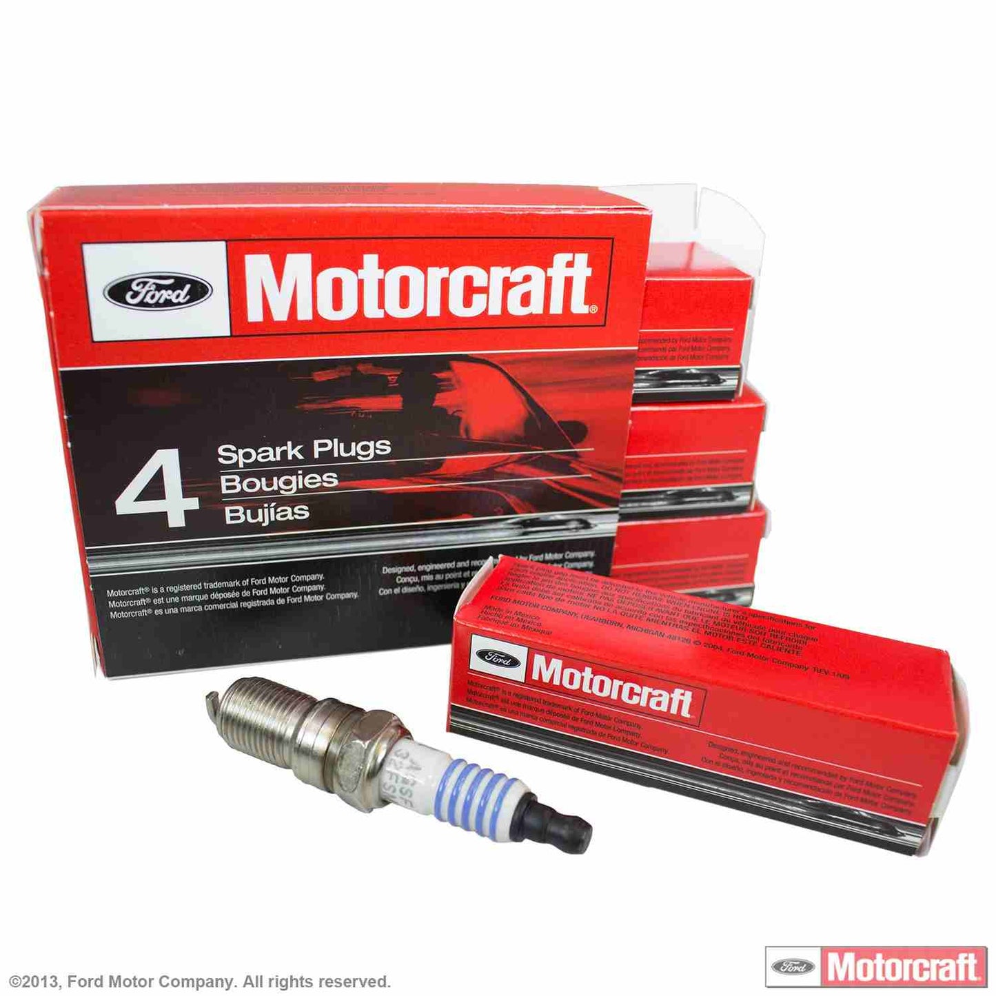 Angle View of Spark Plug Tube Seal Set MOTORCRAFT SP470