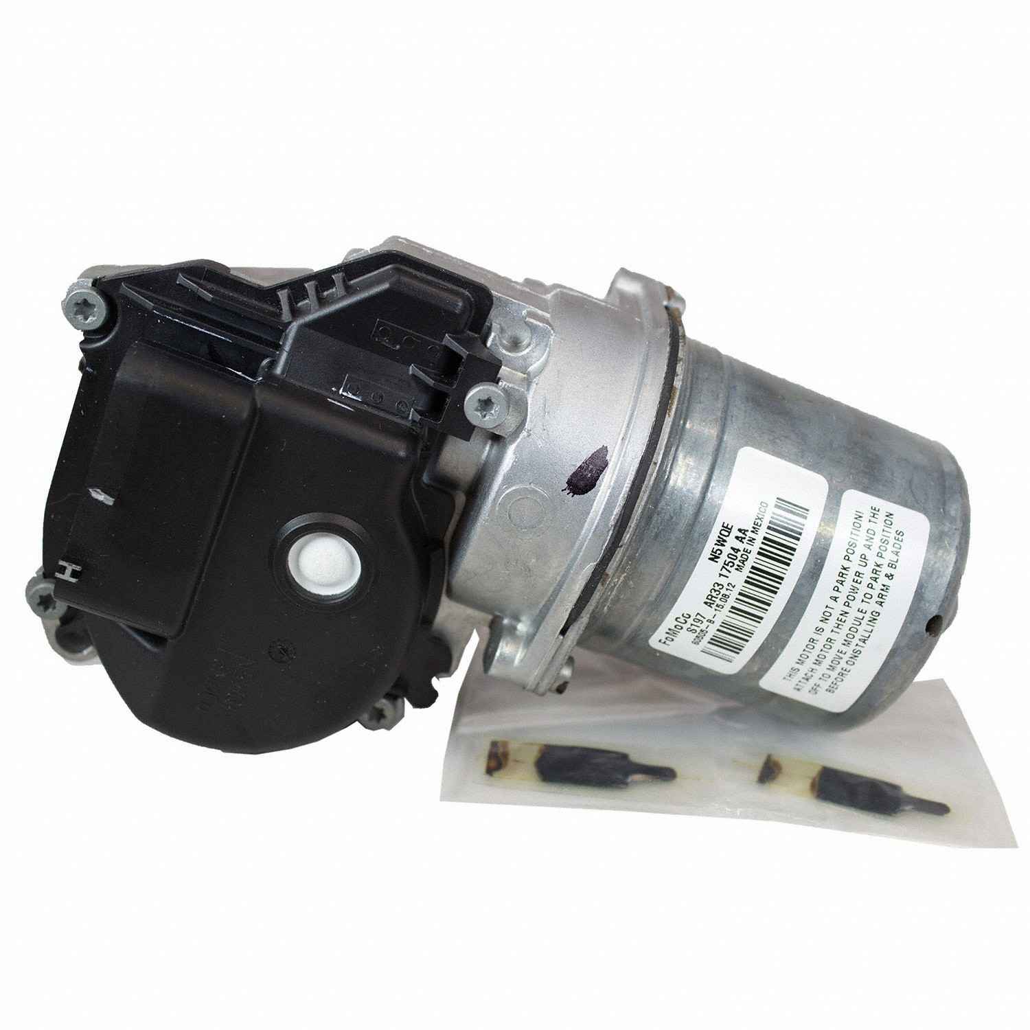 Front View of Windshield Wiper Motor MOTORCRAFT WM722