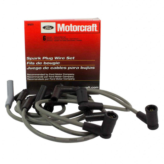 Angle View of Spark Plug Wire Set MOTORCRAFT WR6079