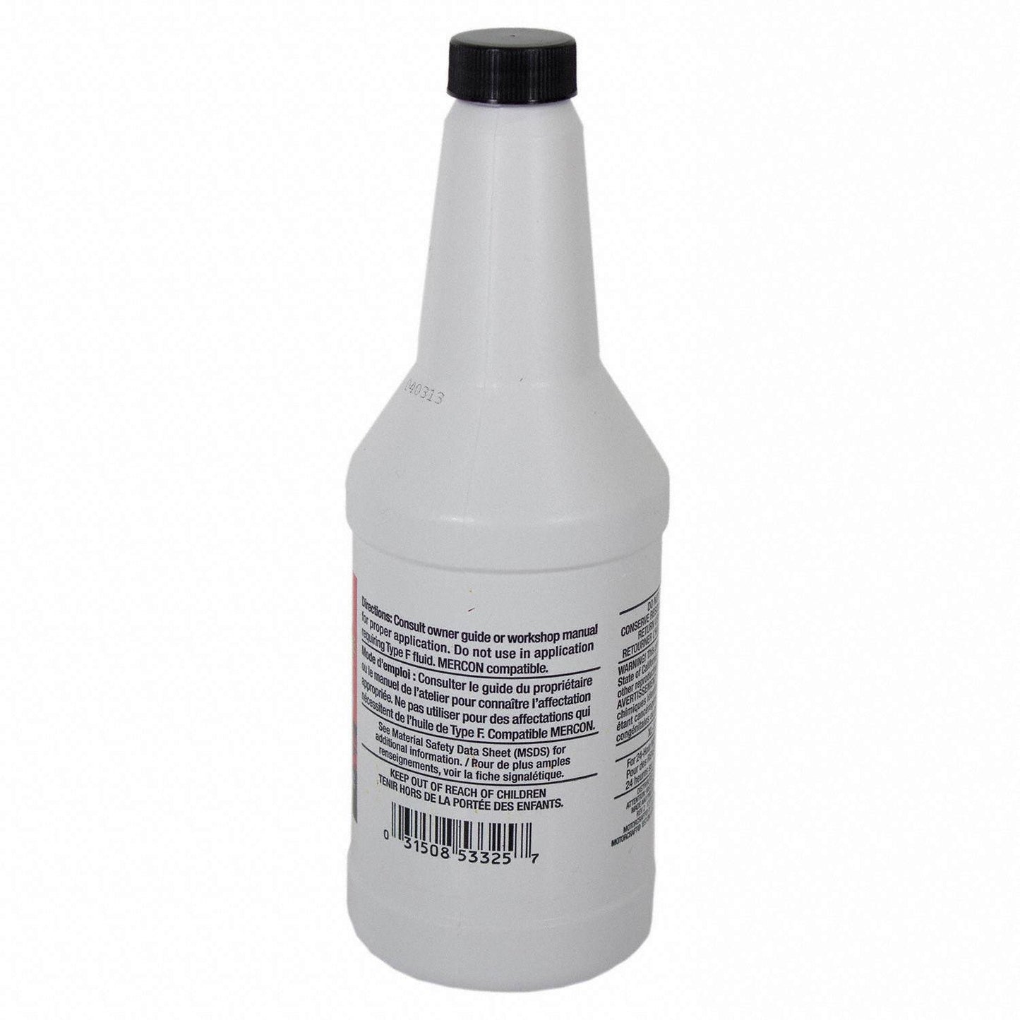 Back View of Power Steering Fluid MOTORCRAFT XL14