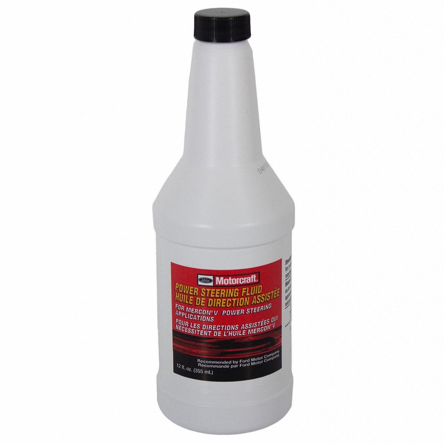 Front View of Power Steering Fluid MOTORCRAFT XL14