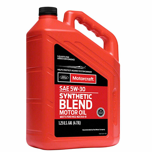 Angle View of Engine Oil MOTORCRAFT XO5W305Q3SP