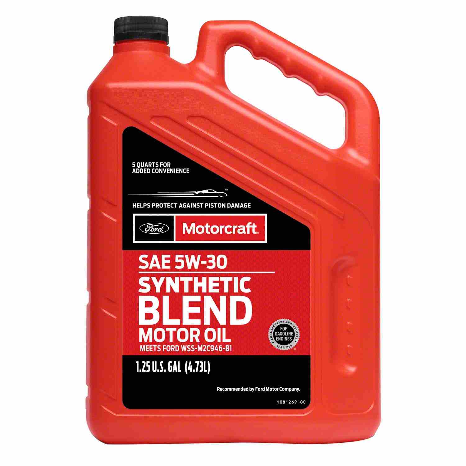 Front View of Engine Oil MOTORCRAFT XO5W305Q3SP