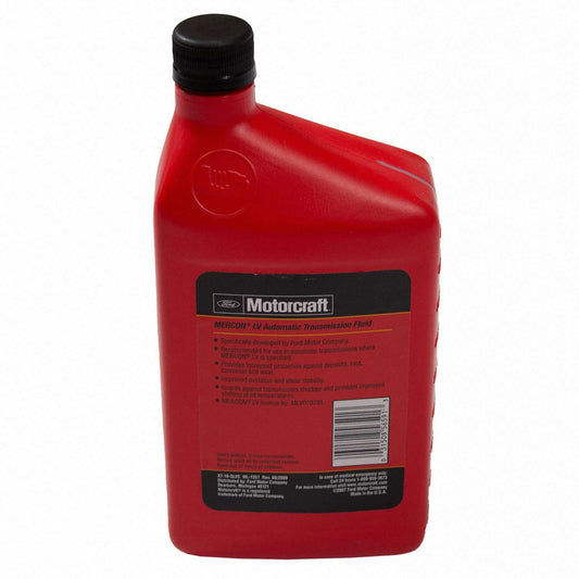 Back View of Automatic Transmission Fluid MOTORCRAFT XT10QLVC