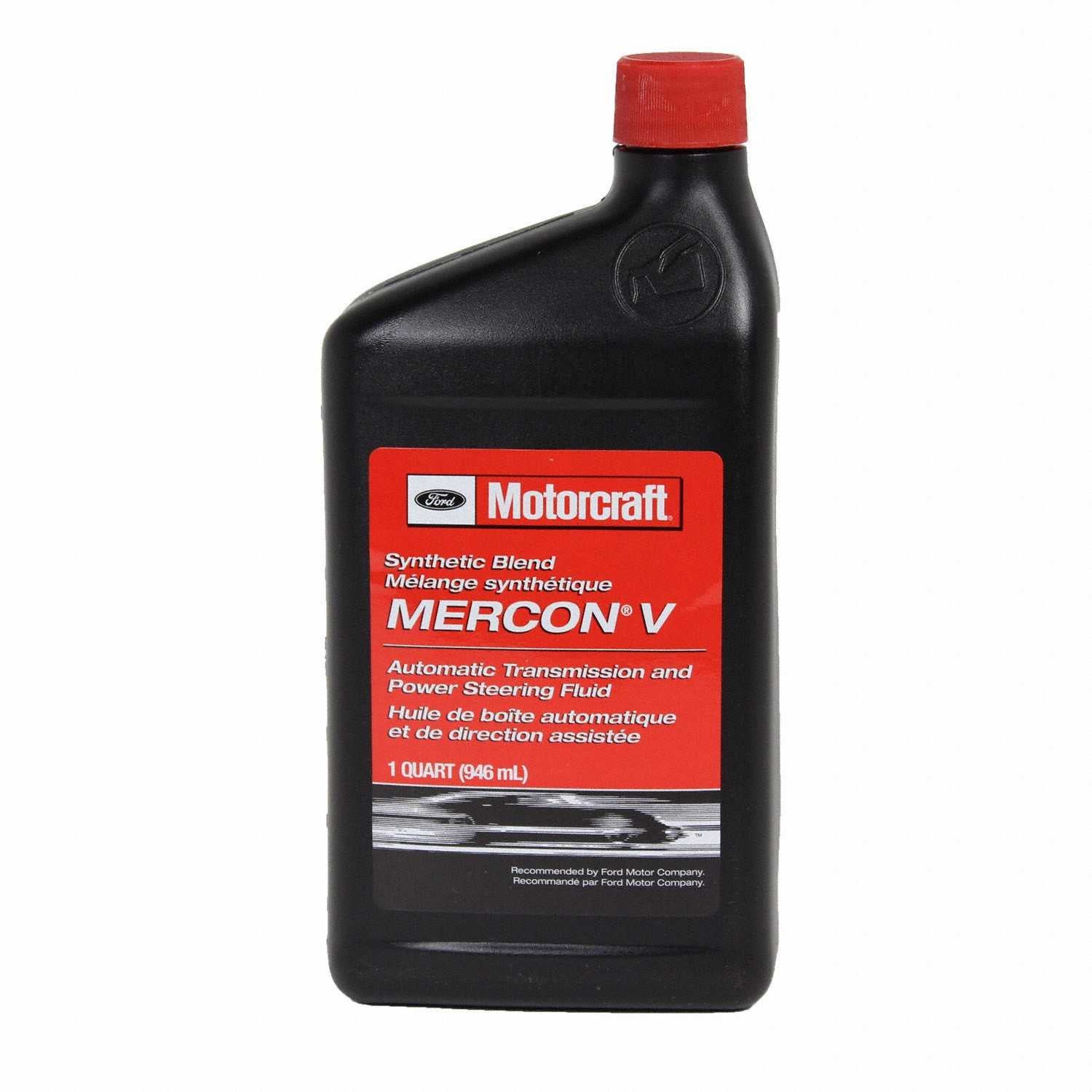 Front View of Power Steering Fluid MOTORCRAFT XT5QSM