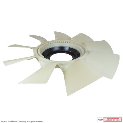 Top View of Dual Radiator and Condenser Fan Assembly MOTORCRAFT YA245