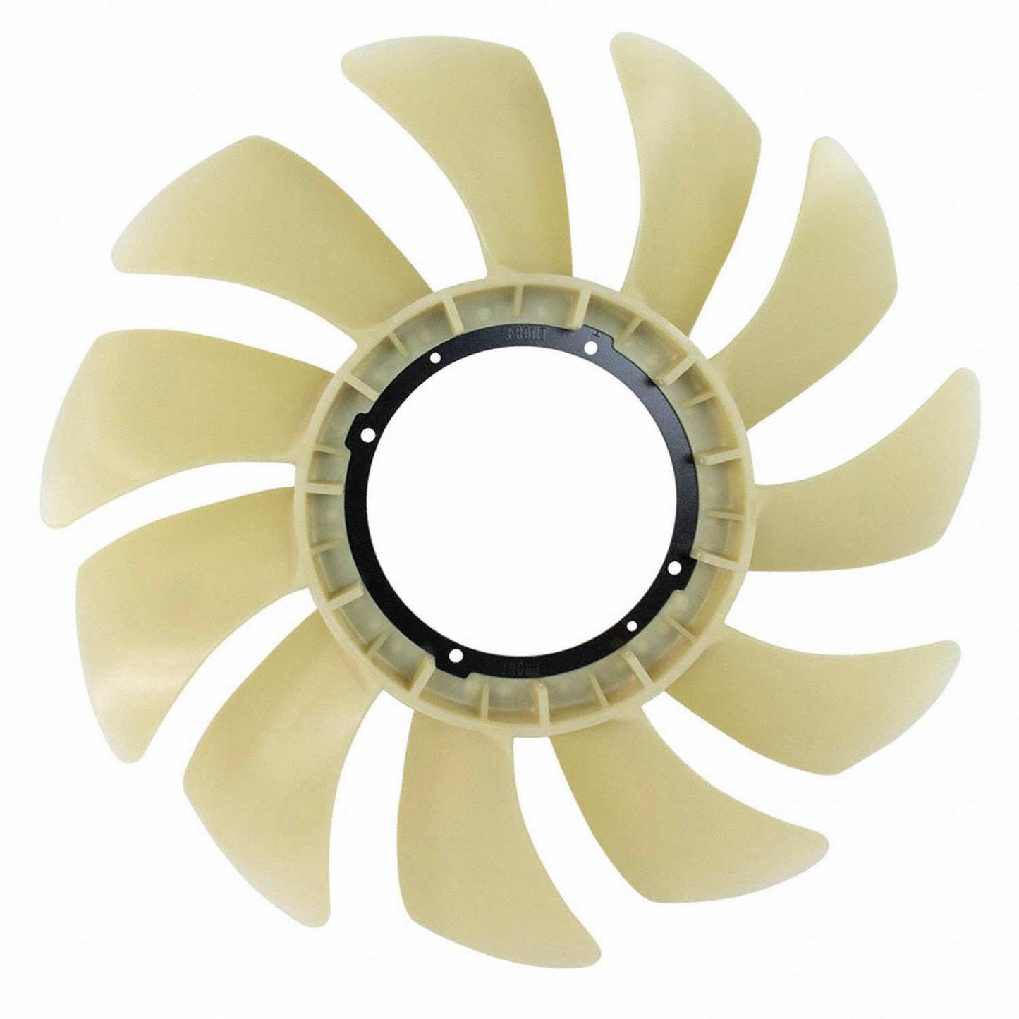 Front View of Dual Radiator and Condenser Fan Assembly MOTORCRAFT YA250