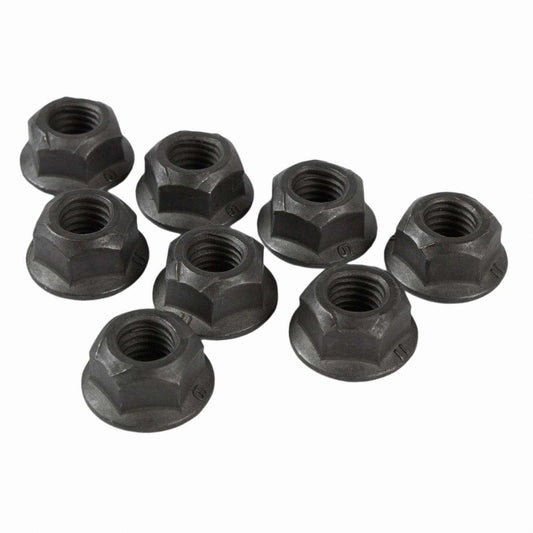 Angle View of Exhaust Nut MOTORCRAFT YF1581