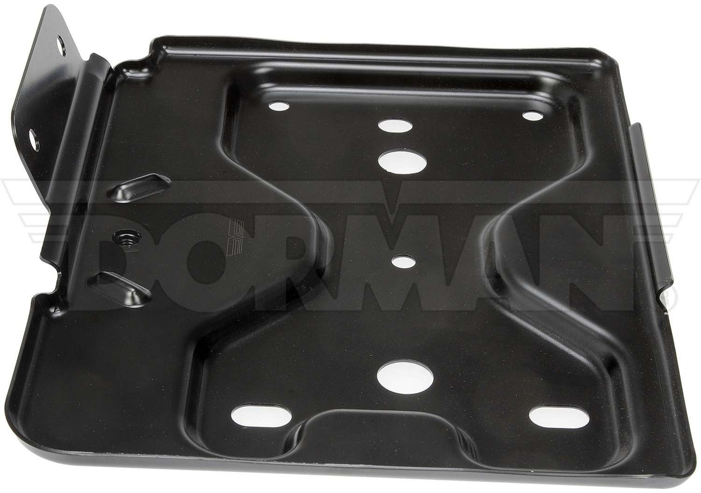 Front View of Left Battery Tray MOTORMITE 00097