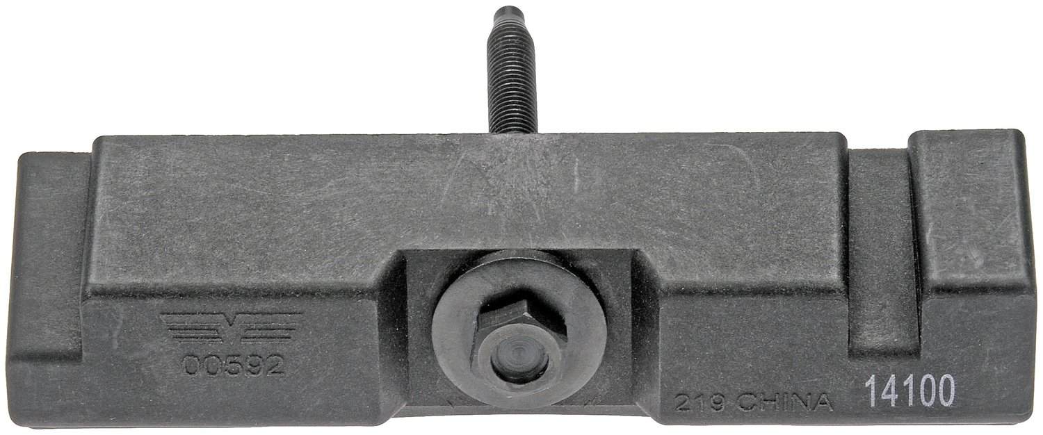 Front View of Battery Hold Down MOTORMITE 00592