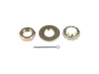 Angle View of Front Spindle Lock Nut Kit MOTORMITE 05190